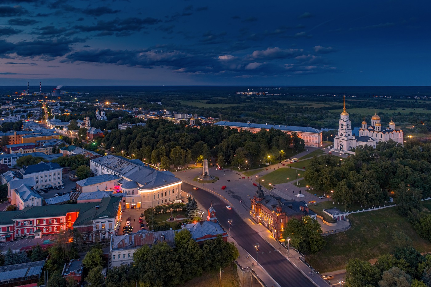 соборная площадь в владимире